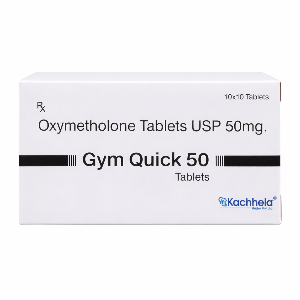 Gym Quick 50 (옥시메톨론 Oxymetholone 50mg)