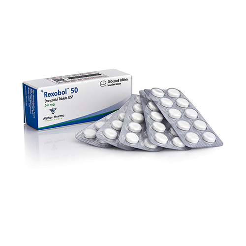 렉소볼 (스타노졸롤 Stanozolol 50mg)